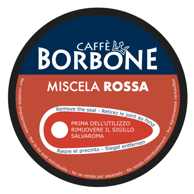 Caffè Borbone Dolce Gusto Nescafé Miscela Rossa (90 capsule) Caffè Borbone Dolce Gusto Nescafé Miscela Rossa (90 capsule)