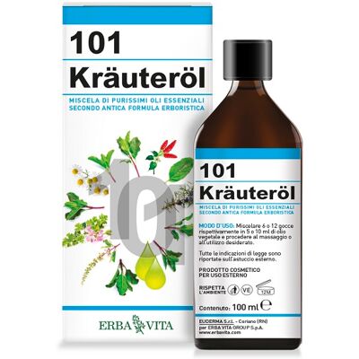 Miscela di Oli Essenziali Krauterol 101 - Cura del Corpo e Piedi Miscela di Oli Essenziali Krauterol 101 - Cura del Corpo e Piedi