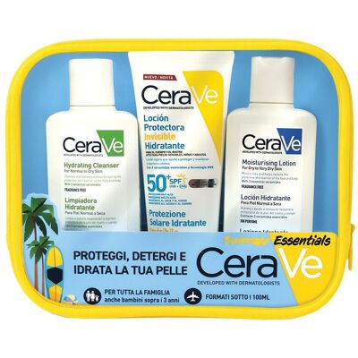CERAVE (L'Oreal It CERAVE POCHETTE SOL DET 3PZ CERAVE (L'Oreal It CERAVE POCHETTE SOL DET 3PZ