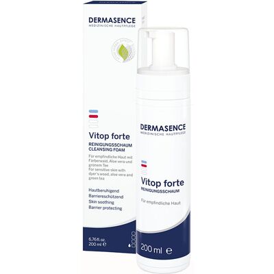 Schiuma detergente Vitop forte di Dermasence - Pelle sensibile Schiuma detergente Vitop forte di Dermasence - Pelle sensibile