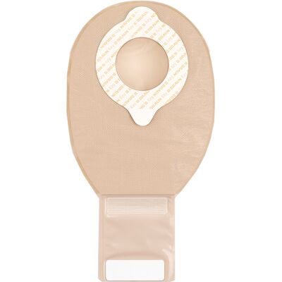 B.BRAUN MILANO - Modello 621261F - Sacchetto ileostomia ergonomico beige - Ileostomy Bag B.BRAUN MILANO - Modello 621261F - Sacchetto ileostomia ergonomico beige - Ileostomy Bag