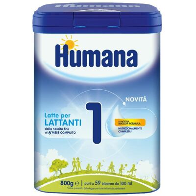 HUMANA ITALIA SpA HUMANA 1 5HMO 800G MP HUMANA ITALIA SpA HUMANA 1 5HMO 800G MP