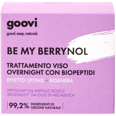 THE GOOD VIBES COM Goovi Be My Berrynol Trattamento Overnight Con Biopeptidi 50 ml THE GOOD VIBES COM Goovi Be My Berrynol Trattamento Overnight Con Biopeptidi 50 ml