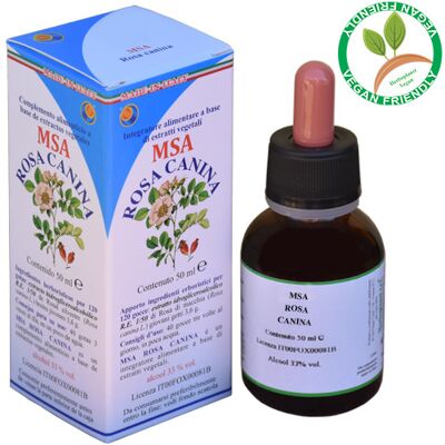 Herboplanet Rosa Canina M.S.A. - Integratore - 50ml - Supporta immunità ed equilibrio emotivo Herboplanet Rosa Canina M.S.A. - Integratore - 50ml - Supporta immunità ed equilibrio emotivo