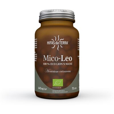 Hifas Da Terra Mico-Leo 70 capsule - Supporto gastrointestinale e memoria Hifas Da Terra Mico-Leo 70 capsule - Supporto gastrointestinale e memoria