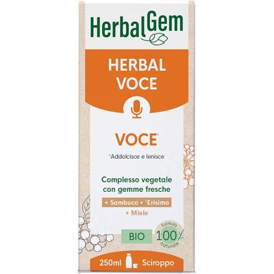 HERBALGEM ITALIA Srl HERBALGEM HERBAL VOCE SCIR 250ML HERBALGEM ITALIA Srl HERBALGEM HERBAL VOCE SCIR 250ML