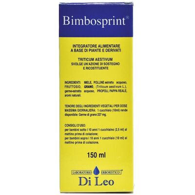 LABORATORIO ERBORISTICO DI LEO Bimbosprint 150ml Di Leo LABORATORIO ERBORISTICO DI LEO Bimbosprint 150ml Di Leo