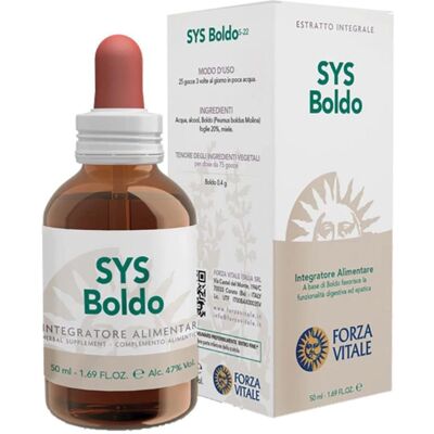 Forza Vitale SYS Boldo 50 ml - Support digestivo Forza Vitale SYS Boldo 50 ml - Support digestivo