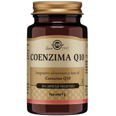 Integratore vegetariano di Coenzima Q10 Solgar - Anti-invecchiamento - 30 Capsule Integratore vegetariano di Coenzima Q10 Solgar - Anti-invecchiamento - 30 Capsule