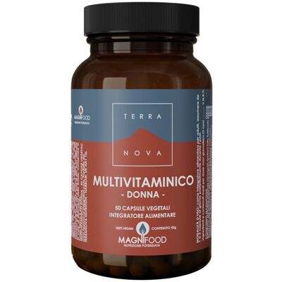 Terra Nova Terranova Living Multivitamin Donna Capsule 50 - Vitamine e Integratori Terra Nova Terranova Living Multivitamin Donna Capsule 50 - Vitamine e Integratori