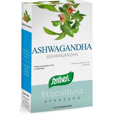 Santiveri Modello - Capsule di ashwagandha - Integratore alimentare Santiveri Modello - Capsule di ashwagandha - Integratore alimentare