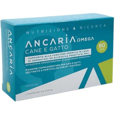 Integratore Omega Ancaria per Cani e Gatti - Supporta Pelle e Mantello Integratore Omega Ancaria per Cani e Gatti - Supporta Pelle e Mantello