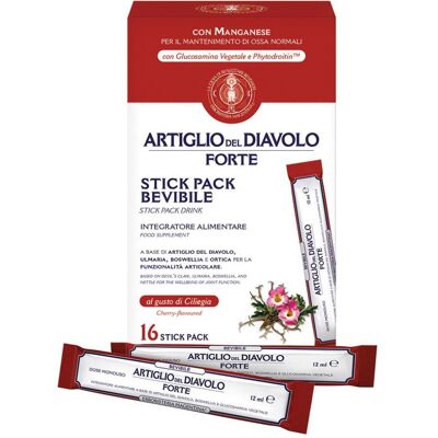 ERBORISTERIA MAGENTINA Srl Stick Pack Artiglio del Diavolo Forte - Erboristeria Magentina - 16 stick pack - Integratore alimentare a base di estratti di piante per il benessere e la funzionalità articolare ERBORISTERIA MAGENTINA Srl Stick Pack Artiglio del Diavolo Forte - Erboristeria Magentina - 16 stick pack - Integratore alimentare a base di estratti di piante per il benessere e la funzionalità articolare