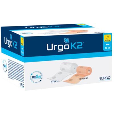Urgo Medical Italia Srl Urgok2 Senza Latex T1-10cm - Kit di Compressione Urgo Medical Italia Srl Urgok2 Senza Latex T1-10cm - Kit di Compressione