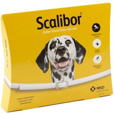 MSD Animal Health Scalibor Collare Antiparassitario - Cane Grande, 65cm MSD Animal Health Scalibor Collare Antiparassitario - Cane Grande, 65cm