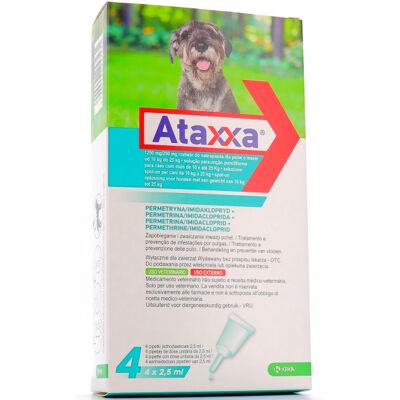 KRKA ATAXXA SPOT ON 4PIP 10-25KG KRKA ATAXXA SPOT ON 4PIP 10-25KG