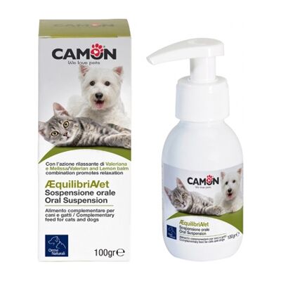 Camon Equilibria Vet Sospensione Orale - Integratore Rilassante per Animali Camon Equilibria Vet Sospensione Orale - Integratore Rilassante per Animali