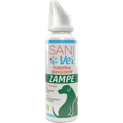 Sani Vet Spray Zampe 100ml - Igiene Animale Sani Vet Spray Zampe 100ml - Igiene Animale