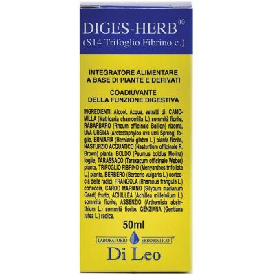 LABORATORIO ERBORISTICO DI LEO DIGES-HERB COMPOSTO S14 TRIFOG LABORATORIO ERBORISTICO DI LEO DIGES-HERB COMPOSTO S14 TRIFOG