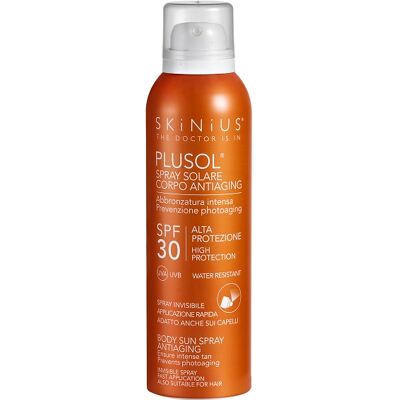 SKINIUS Plusol Spray Solare SPF 30 - Corpo SKINIUS Plusol Spray Solare SPF 30 - Corpo
