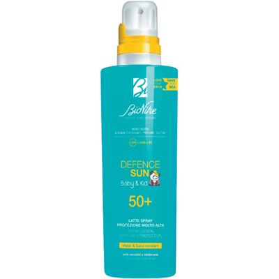 Bionike SPF50+ Latte Spray Protezione solare bambini Bionike SPF50+ Latte Spray Protezione solare bambini
