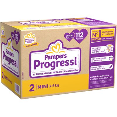 Pampers Marchio Modello 2 Mini - Pannolini Pampers Marchio Modello 2 Mini - Pannolini