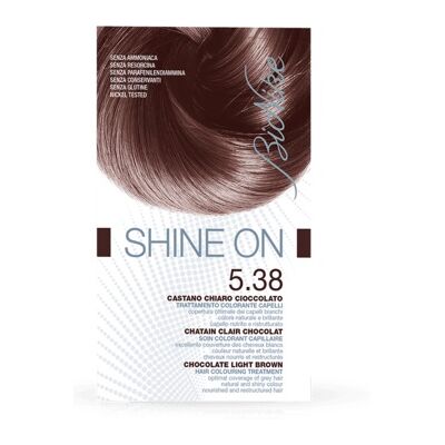 Bionike Castano Chiaro Cioccolato 5.38 - Tinta Capelli Bionike Castano Chiaro Cioccolato 5.38 - Tinta Capelli