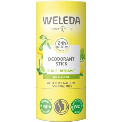 Weleda DEO STICK CITRUS+BERGAM. Weleda DEO STICK CITRUS+BERGAM.