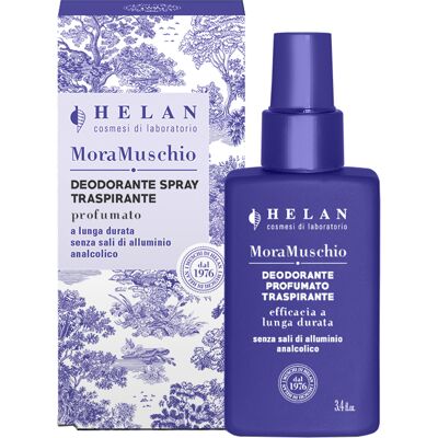 HELAN COSMESI SRL I MUSCHI DI HELAN MORAMUSCHIO DEODORANTE PROFUMATO TRASPIRANTE SPRAY 100 ML HELAN COSMESI SRL I MUSCHI DI HELAN MORAMUSCHIO DEODORANTE PROFUMATO TRASPIRANTE SPRAY 100 ML