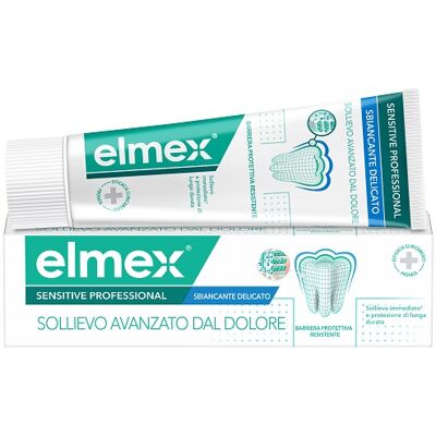 Dentifricio Elmex Sensitive Professional Sbiancante - Sensibilità e Sbiancamento Dentifricio Elmex Sensitive Professional Sbiancante - Sensibilità e Sbiancamento