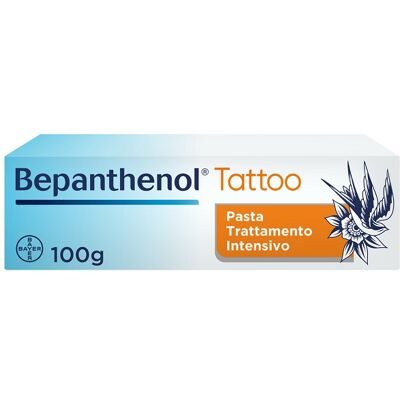 BAYER SPA BEPANTHENOL TATTOO PASTA TRATTAMENTO INTENSIVO 100 G BAYER SPA BEPANTHENOL TATTOO PASTA TRATTAMENTO INTENSIVO 100 G