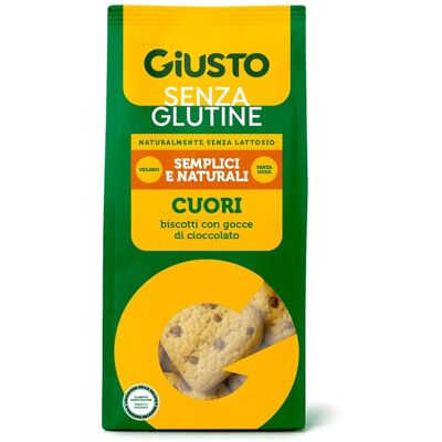 Farmafood srl Giusto Biscotti senza glutine con gocce di cioccolato - 200g Farmafood srl Giusto Biscotti senza glutine con gocce di cioccolato - 200g