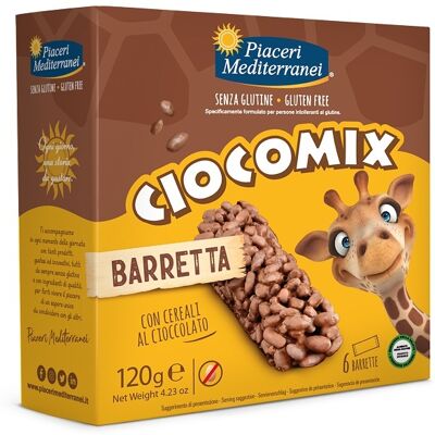 Eurospital Spa Piaceri Mediterranei Barretta al Cioccolato Senza Glutine - Tipo Snack Eurospital Spa Piaceri Mediterranei Barretta al Cioccolato Senza Glutine - Tipo Snack