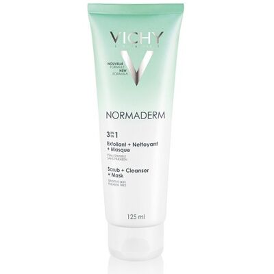 Vichy Normaderm - Detergente Viso 3-in-1, Maschera & Scrub - Pelle sensibile Vichy Normaderm - Detergente Viso 3-in-1, Maschera & Scrub - Pelle sensibile