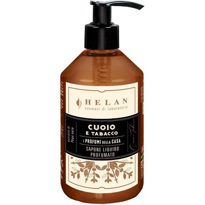 HELAN COSMESI SRL I PROFUMI DELLA CASA SAPONE LIQUIDO CUOIO TABACCO 300 ML HELAN COSMESI SRL I PROFUMI DELLA CASA SAPONE LIQUIDO CUOIO TABACCO 300 ML