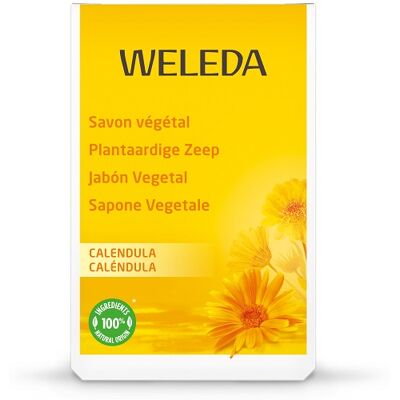 Sapone vegetale alla calendula per pelle sensibile - 100g Sapone vegetale alla calendula per pelle sensibile - 100g