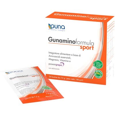 GUNA Integratore di Aminoacidi per lo Sport - 24 Bustine GUNA Integratore di Aminoacidi per lo Sport - 24 Bustine