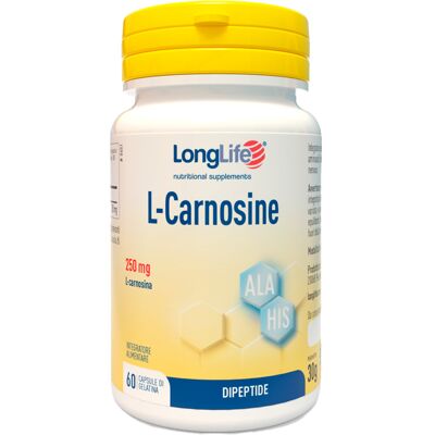 Longlife L-Carnosina 60 Capsule - Integratore Alimentare Longlife L-Carnosina 60 Capsule - Integratore Alimentare