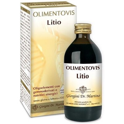 Giorgini Dr. Olimentovis Litio - Integratore Liquido Vegano Giorgini Dr. Olimentovis Litio - Integratore Liquido Vegano