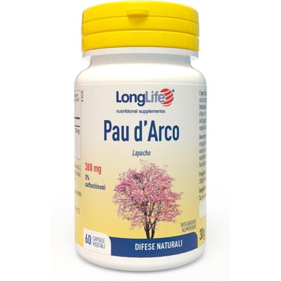 Longlife Pau D'Arco 3% Naftochinone - Supporto immunitario & pressione Longlife Pau D'Arco 3% Naftochinone - Supporto immunitario & pressione