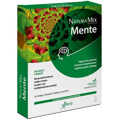 ABOCA SPA SOCIETA' AGRICOLA NATURA MIX ADVANCED MENTE 10 FLACONCINI 150 G ABOCA SPA SOCIETA' AGRICOLA NATURA MIX ADVANCED MENTE 10 FLACONCINI 150 G