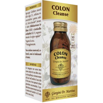 Giorgini Dr. Martino Colon Cleanse - 180 Pastiglie - Supporto Digestivo Giorgini Dr. Martino Colon Cleanse - 180 Pastiglie - Supporto Digestivo