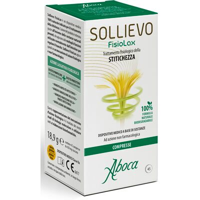 ABOCA SPA SOCIETA' AGRICOLA SOLLIEVO FISIOLAX 45 COMPRESSE ABOCA SPA SOCIETA' AGRICOLA SOLLIEVO FISIOLAX 45 COMPRESSE