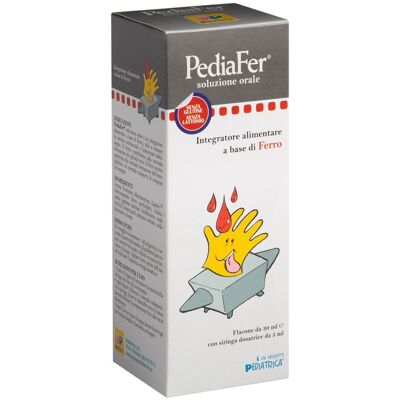 Pediatrica Pediafer Soluzione Orale - Integratore di Ferro per Bambini Pediatrica Pediafer Soluzione Orale - Integratore di Ferro per Bambini