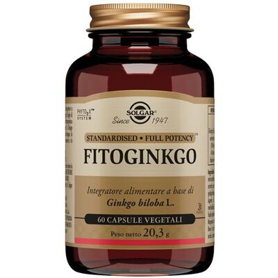 Solgar Ginkgo Biloba 60 Capsule Vegetali - Integratore Solgar Ginkgo Biloba 60 Capsule Vegetali - Integratore