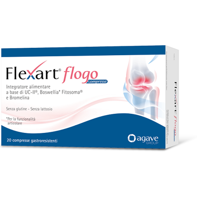 AGAVE SRL FLEXART FLOGO 20 COMPRESSE AGAVE SRL FLEXART FLOGO 20 COMPRESSE