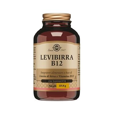 Solgar Levibirra B12 - Integratore per il sistema immunitario - 250 Compresse Solgar Levibirra B12 - Integratore per il sistema immunitario - 250 Compresse
