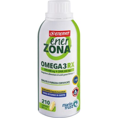 Enervit EnervitZONA Omega 3RX - 210 capsule - Cuore & Cervello Enervit EnervitZONA Omega 3RX - 210 capsule - Cuore & Cervello