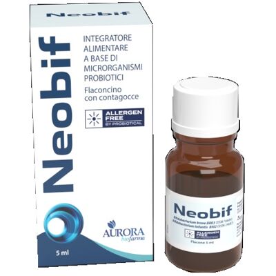 AURORA BIOFARMA NEOBIF Gtt 5ml - Gocce mediche AURORA BIOFARMA NEOBIF Gtt 5ml - Gocce mediche