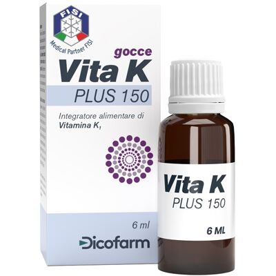 DICOFARM SPA VITA K PLUS PLUS 150 GOCCE 6ML DICOFARM SPA VITA K PLUS PLUS 150 GOCCE 6ML
